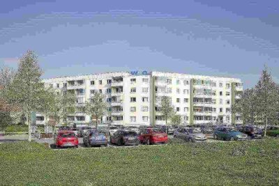 1-Raum-Wohnung mit Schlossblick