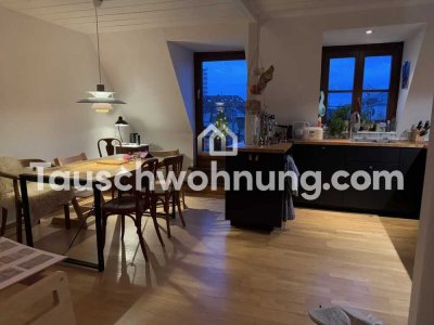 Tauschwohnung: Südstadt Maisonette mit großer Dachterrasse