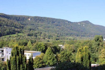 1-Zimmer-Wohnung mit Terrasse, Stellplatz und mega Aussicht