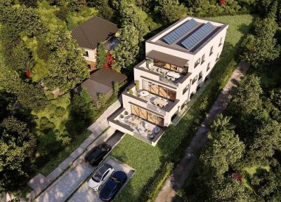 Luxuriöse Neubau Erdgeschosswohnung mit Terrasse und Tiefgaragenstellplatz in Lütjensee!