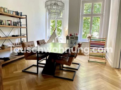 Tauschwohnung: 165qm Altbau, 6 Zi mit Terrasse, Harvestehude