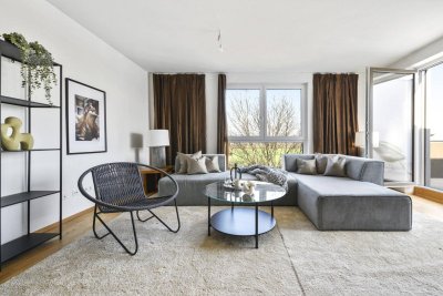 MODERNE 3-ZIMMER-WOHNUNG MIT WESTBALKON IM GRÜNEN