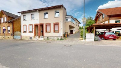 Vermietetes Zweifamilienhaus mit gemütlichem Innenhof zum Kauf in Ober-Ingelheim