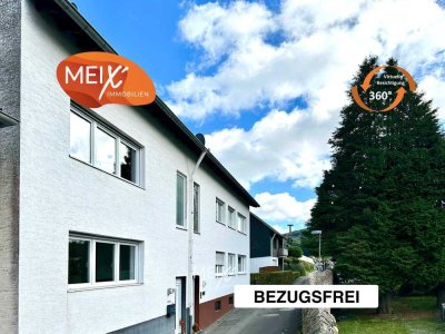 Perfekt als Ferienhaus: Bezugsfreie Doppelhaushälfte in Gemünd, am Tor zum Nationalpark Eifel!