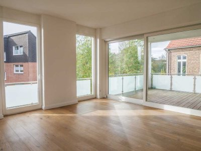 Schöne und sanierte Jugenstil-Wohnung mit gehobener Innenausstattung mit Balkon in Werne