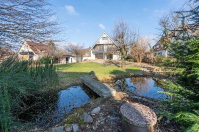 Traumhafte Wohnoase für Familien mit über 1.590 m² Grundstück, Einliegerwohnung und Doppelgarage