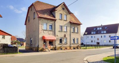 Traditionsreiches Wohn- und Geschäftshaus (Bäckerei) mit großem Grundstück nahe zum Hainer See