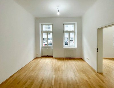 55m² Wohnung mit Garten: 2-Zimmer in zentraler Lage für 230.000€