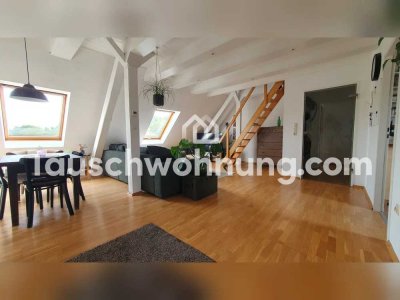 Tauschwohnung: Helle Maisonette Wohnung in Limmer