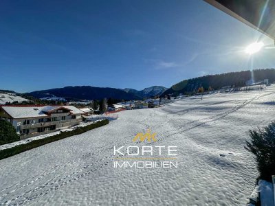 Ferienapartment direkt am Skilift in 
 Steibis im Allgäu