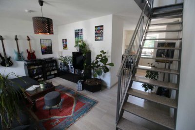 Charmante Maisonette-Wohnung im Dorfzentrum mit Garten und moderner Einbauküche!