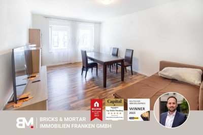 Stilvolle 2-Zimmer-Altbauwohnung – Vermietet, kernsaniert und solide Kapitalanlage