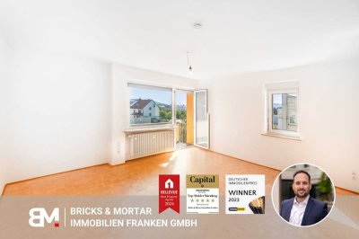 Leerstehende 2-Zimmer-Wohnung mit Balkon in Neumarkt