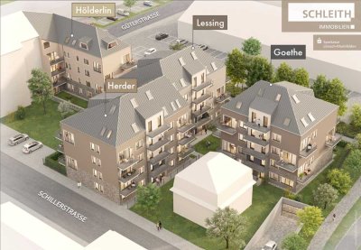 Haus Hölderlin: Energieeffizienz trifft Komfort: Ihre 2-Zimmer-Wohnung im 3. Obergeschoss