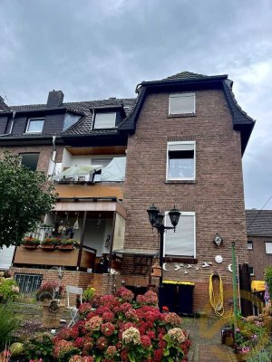 Erdgeschosswohnung mit Balkon und  Garten