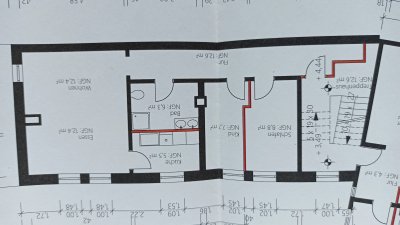 3 ZKB Wohnung incl. neue EBK, Frielendorf Ortskern, Neu Saniert, Erstbezug, Stellplatz, Sitzplatz, Gartenhaus