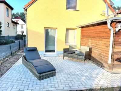 Möbliertes Apartment mit sonniger Terrasse zentral in Beelitz