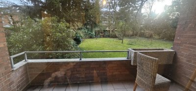 Appartement mit Gartenblick und Bürgerpark