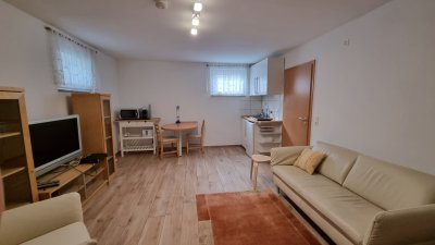 1-Zimmer Apartment-Wohnung mit eigenem Eingang, Souterrain