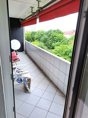 3 Zimmer Wohnung möbliert, im Herzen von Karlsruhe