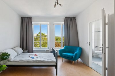 modernes, möbliertes Apartment Single L Standard S von Home & Co Dresden
