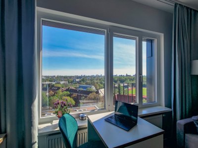 Großartiges zentrales Apartment mit phantastischem Blick über Berlin zum fairen Preis