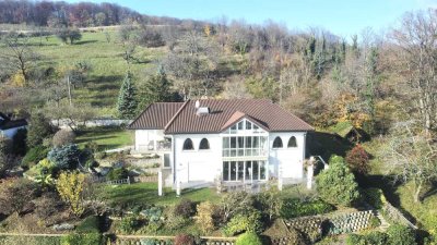 Traumhafte Panorama-Aussicht über Lörrach in einer repräsentativen 280qm Villa auf dem Tüllinger