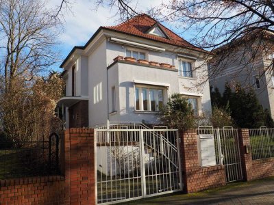 Denkmalgeschützte Villa (Baudenkmal) im exklusiven Lenné-Viertels in der Humboldtstraße in Magdeburg