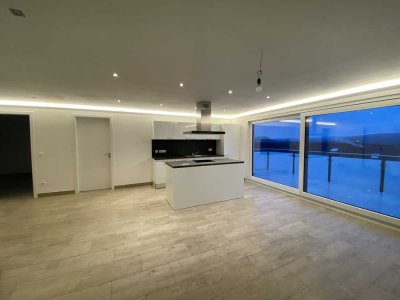 Stilvolle 3,5-Zimmer-Penthouse-Wohnung mit lux. Innenausstattung mit Balkon und EBK