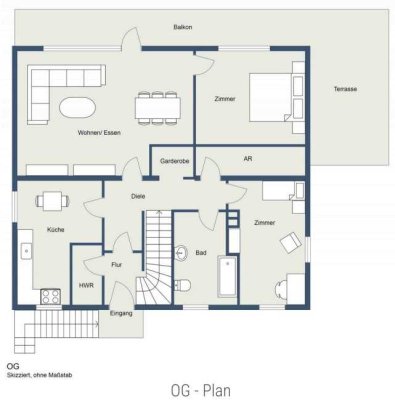 Attraktive 6 Zimmer Wohnung in Engelskirchen-Loope