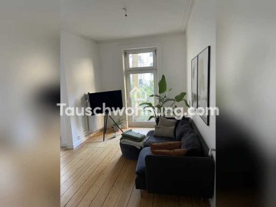 Tauschwohnung: Helle, ruhige Altbauwohnung direkt am Eppendorfer Baum