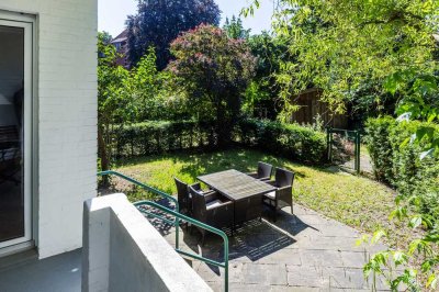 Gartenwohnung mit Schirm, Charme und Melone im schönen Kreuzviertel