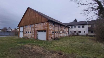 Resthof, sanierte Scheune, 3 Wohnungen, viel Grün und Privatsphäre, Eigenland, kein Makler