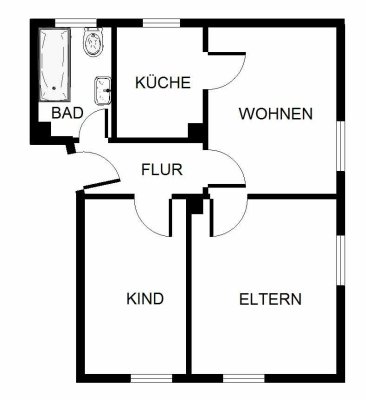 Demnächst frei! 3-Zimmer-Wohnung in Gelsenkirchen Hassel