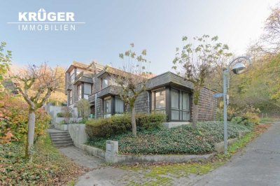 KA-Durlach-Geigersberg / weitläufige Wohnung in Terrassenhaus mit Keller, TG-Stellplatz / bezugsfrei