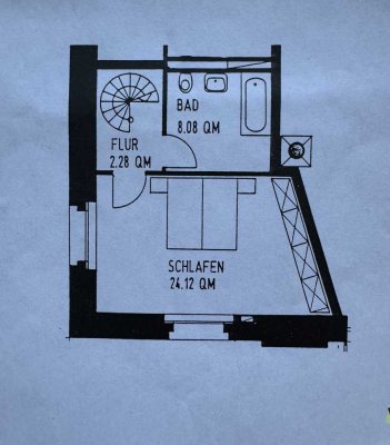 Schöne 2-Zimmer Maisonette Wohnung (Residenz am Schlosspark)