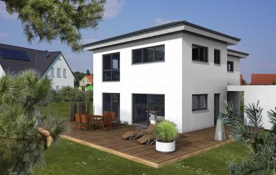 Null Energiekosten-Haus auf schönem Grundstück