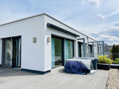 Stilvolle 3,5-Zi-Wohnung mit sonniger Dachterrasse, Klimaanlage und EBK in Tübingen