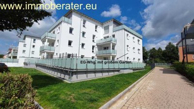 Neubau-Erstbezug / EG-Wohnung mit Terrasse und großem Garten / 3-Zimmer-Whg / Energie-Effizienzhaus