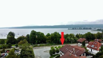 Seeblick - Rarität in Dießen am Ammersee - Wunderschöne Dachgeschosswohnung