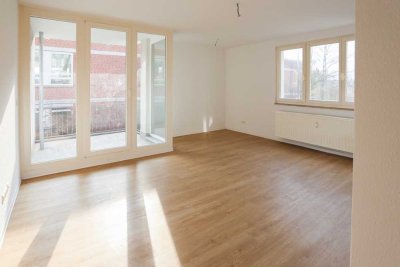 Helle 2-Zimmer-Wohnung mit Balkon im Kirchsteigfeld