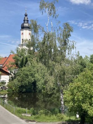 ERSTBEZUG! Attraktive, barrierefreie 3-Zi-Wohnung mit Blick auf Dorfweiher