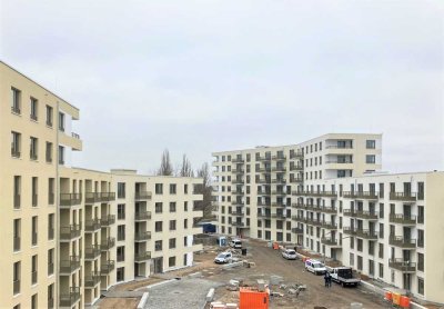 Neubau-Erstbezug: Drei-Zimmer-Wohnung mit Terrasse