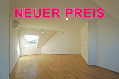 Großzügige 2,5-Zimmer-Dachgeschoß-Wohnung mit Klimaanlage - ERSTBEZUG!