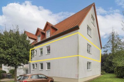 Schöne Gelegenheit: 3-Zi.-Etagenwohnung mit Balkon in naturnaher Lage von Brüsewitz