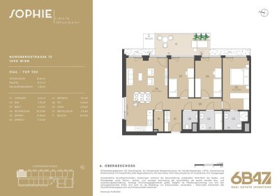 Geräumige und WG-taugliche 4-Zimmer-Neubauwohnung inkl. Abstellraum &amp; mit Balkon - Nähe U4 Friedensbrücke