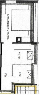 Gepflegte 1-Zimmer-Wohnung mit Einbauküche in Sigmaringen (Kreis)