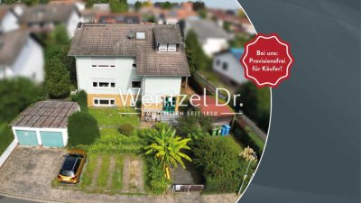 Preisreduktion - Provisionsfreies Dreifamilienhaus in Reinheim-Zeilhard zu verkaufen! (Vermietet)