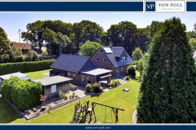 Geschmackvoll saniertes Einfamilienhaus mit traumhaftem Grundstück in Delmenhorst