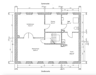 Wunderschön sanierte Dachgeschosswohnung im Herzen von Viersen!